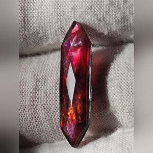 5 35ctw Ammolite Doublet Fancy Loose Gemstone 16x6mm